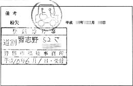 JTさんの身体障害者手帳